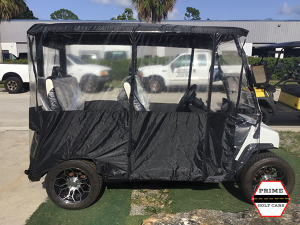 golf cart rain enclosure, ezgo enclosure, club car enclosure